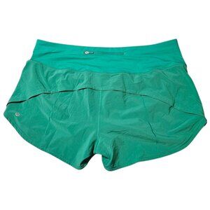 NWOT Lululemon Speed Up Shorts, High-Rise sz 14 Kelly Green
